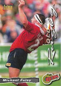 1996 Futera Rugby Union #35 Michael Foley Front